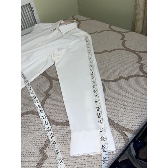 Men’s Apt. 9 Performance Slim-Fit wrinkle resistant Dress Shirt, size Medium - Picture 7 of 11